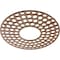 Ekena Millwork Fink Wood Fretwork Pierced Ceiling Medallion, Walnut, 18"OD x 6 1/2"ID x 3/8"T CMWP18X18X0375FFWA - alternate 2
